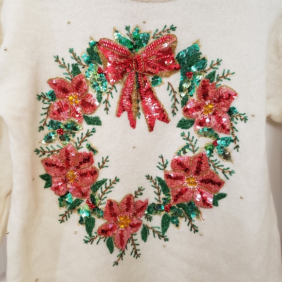 Marisa Christina Collection Vintagr sweater - Picture 2 of 8